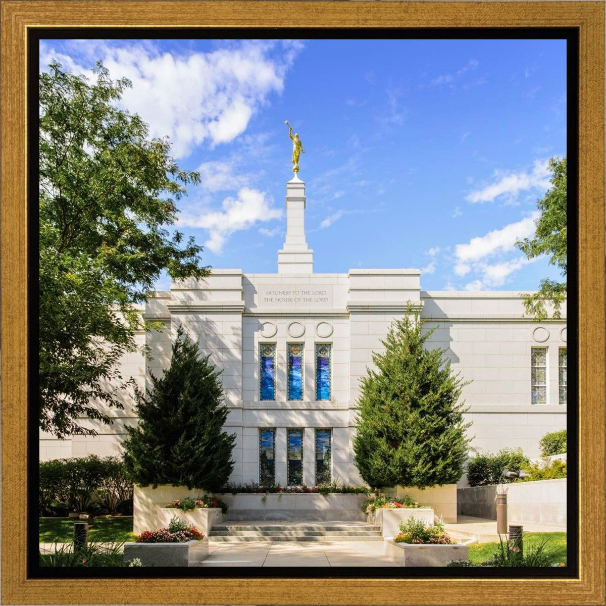 Winter Quarters Temple Summer Light Gallery Wrap