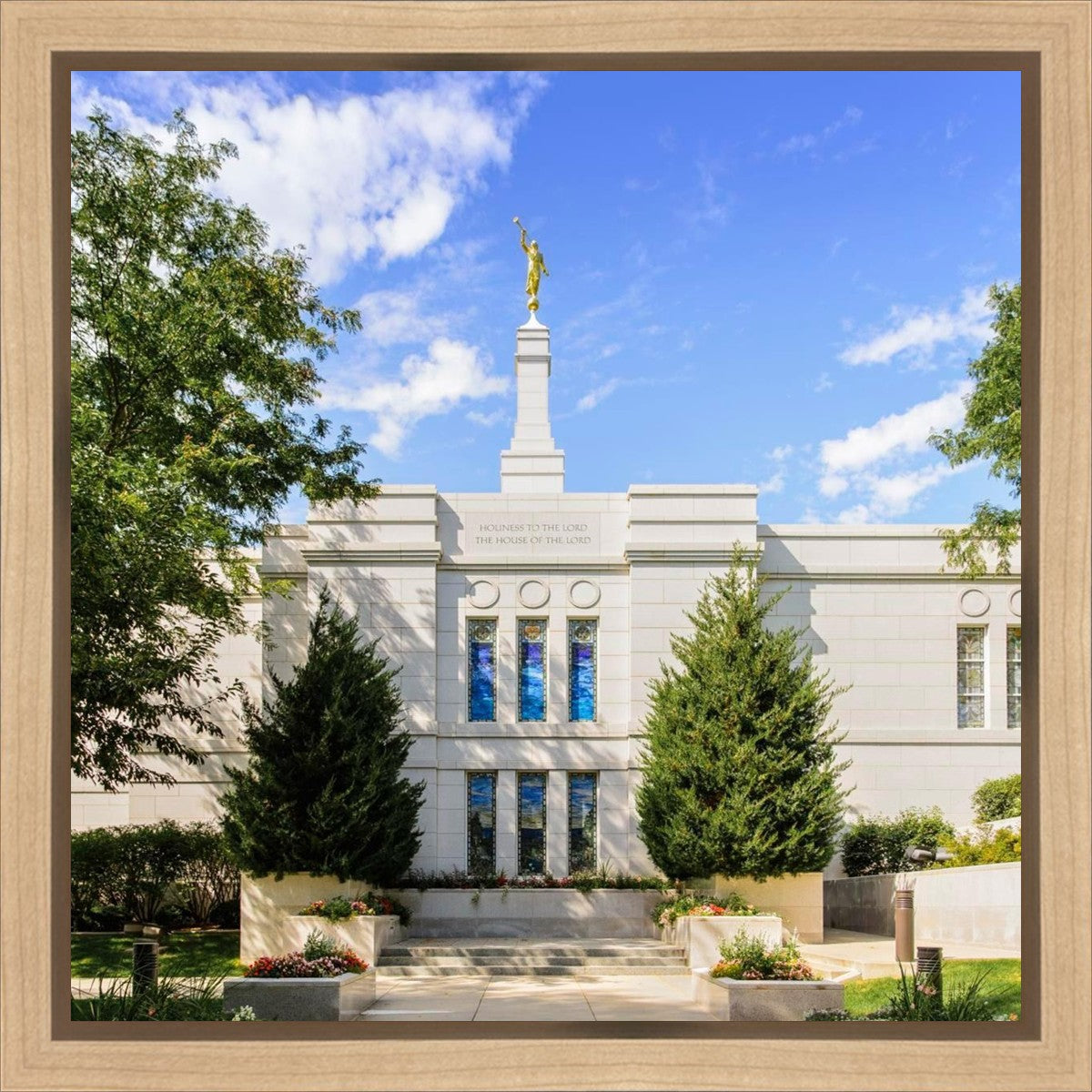 Winter Quarters Temple Summer Light Gallery Wrap