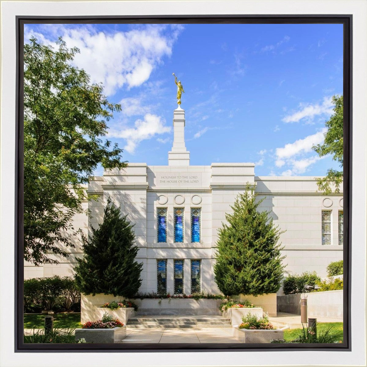 Winter Quarters Temple Summer Light Gallery Wrap