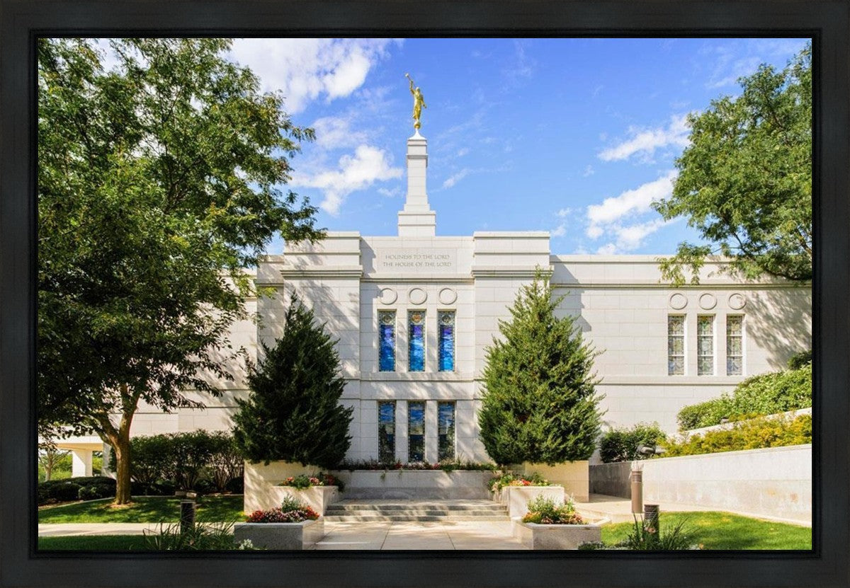 Winter Quarters Temple Summer Light Gallery Wrap