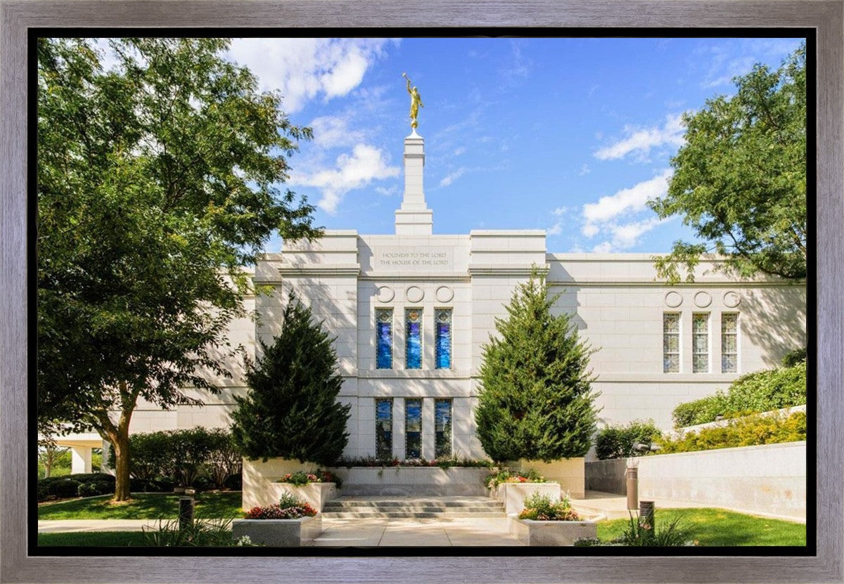 Winter Quarters Temple Summer Light Gallery Wrap