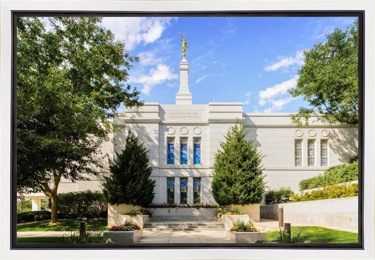 Winter Quarters Temple Summer Light Gallery Wrap