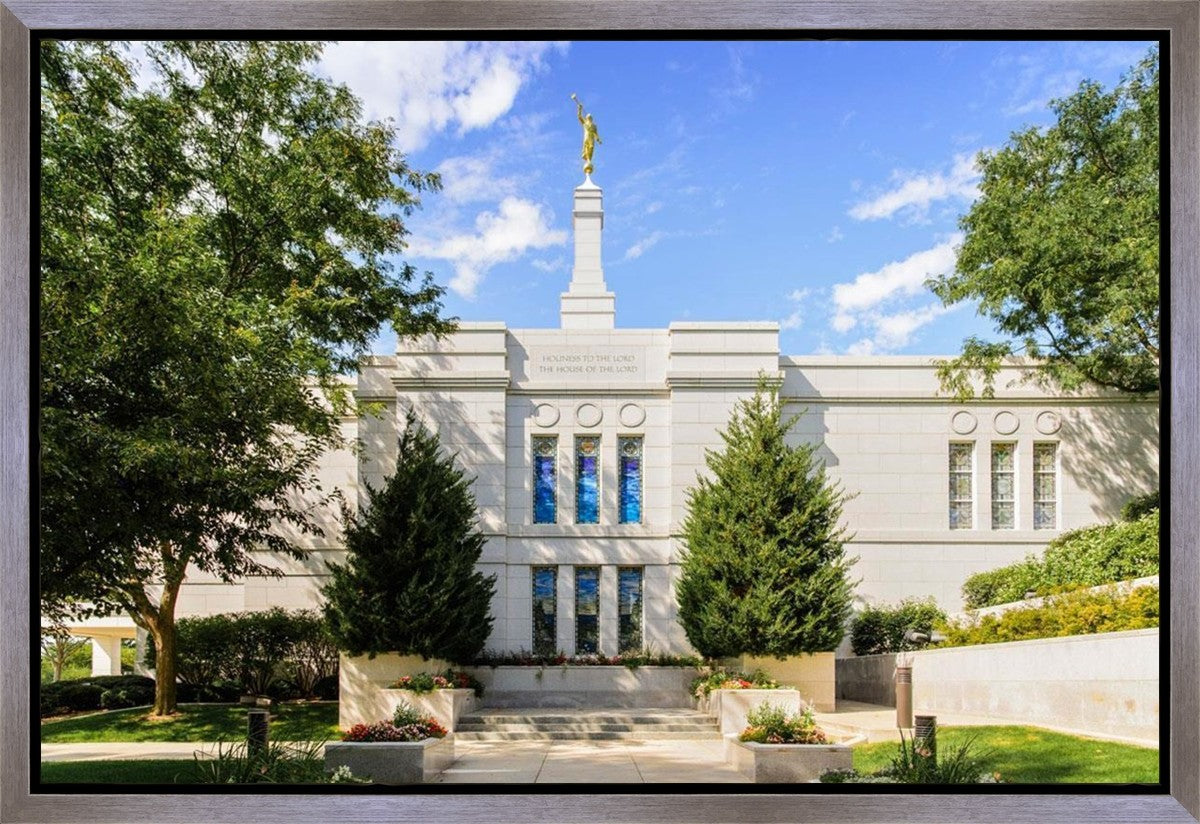 Winter Quarters Temple Summer Light Gallery Wrap