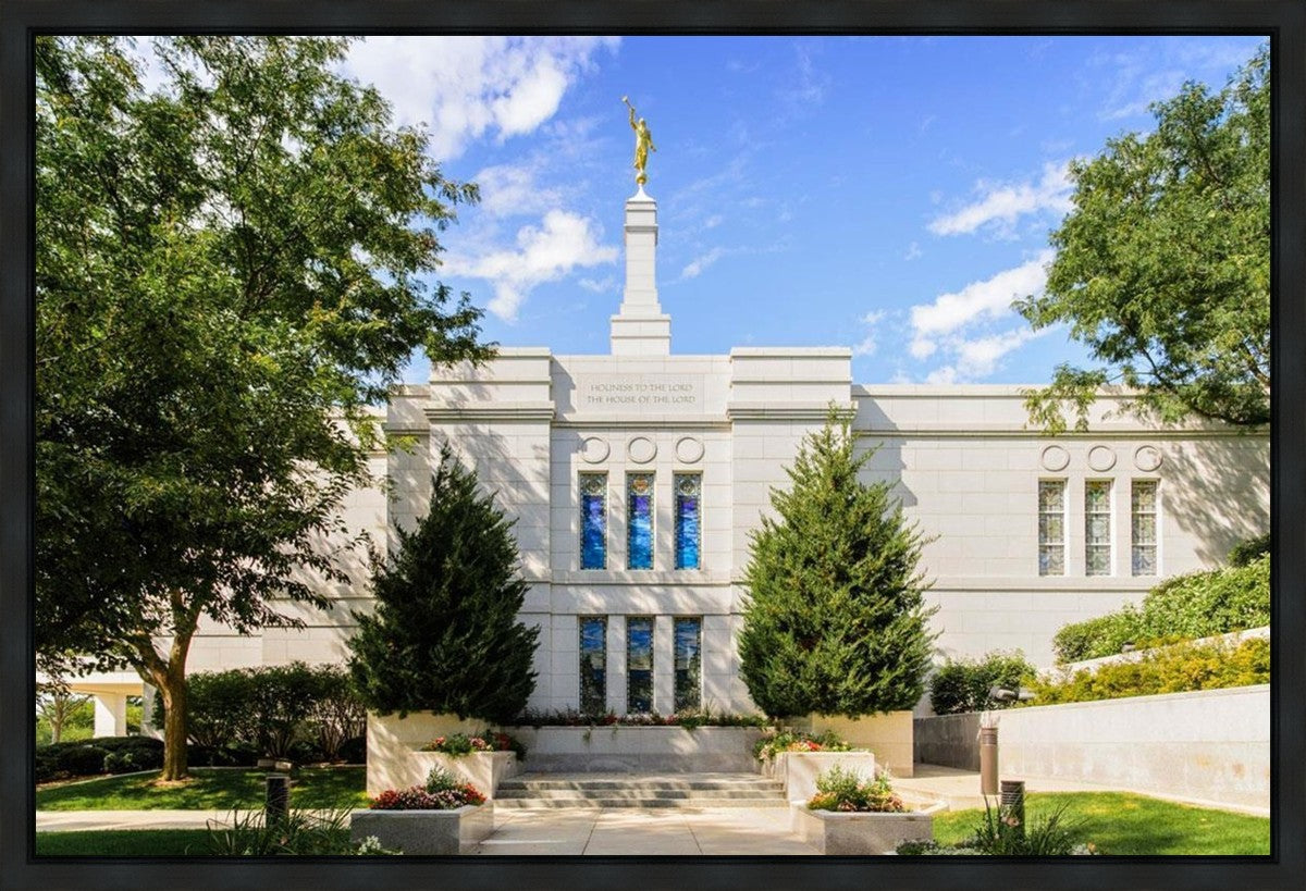 Winter Quarters Temple Summer Light Gallery Wrap