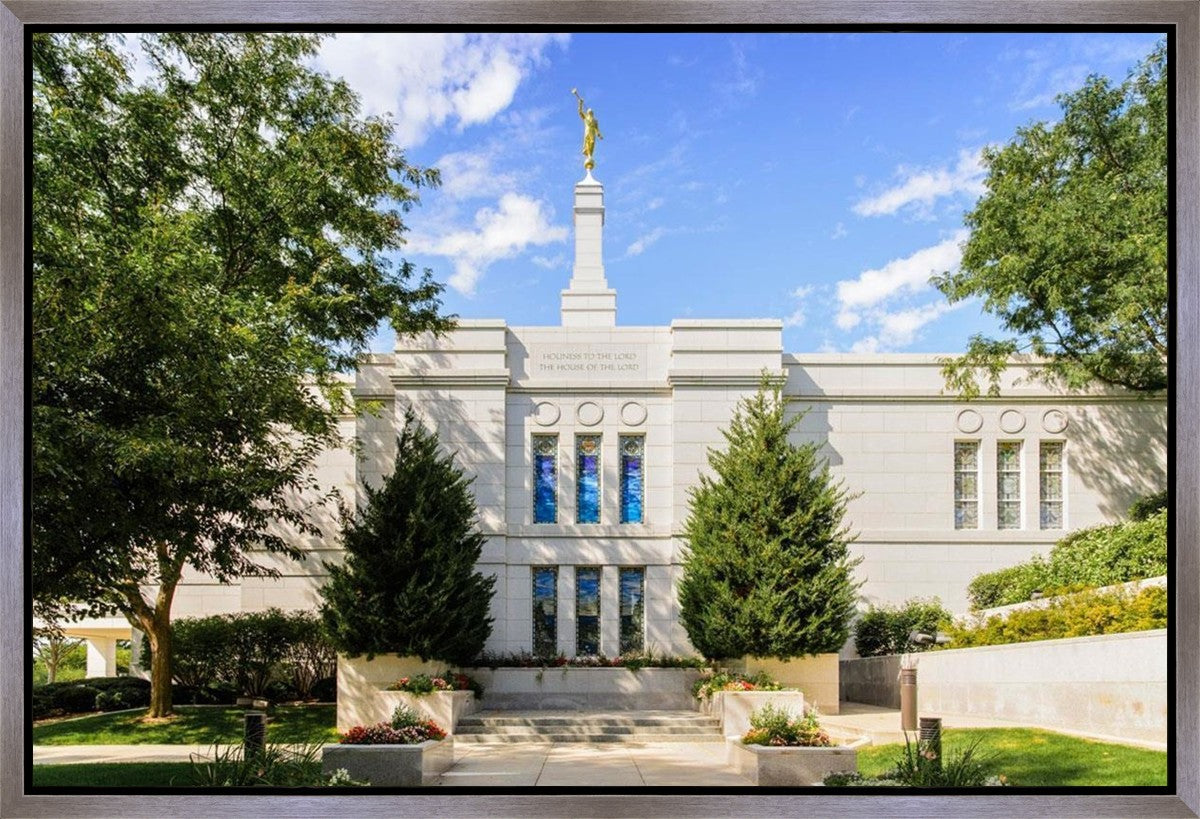Winter Quarters Temple Summer Light Gallery Wrap
