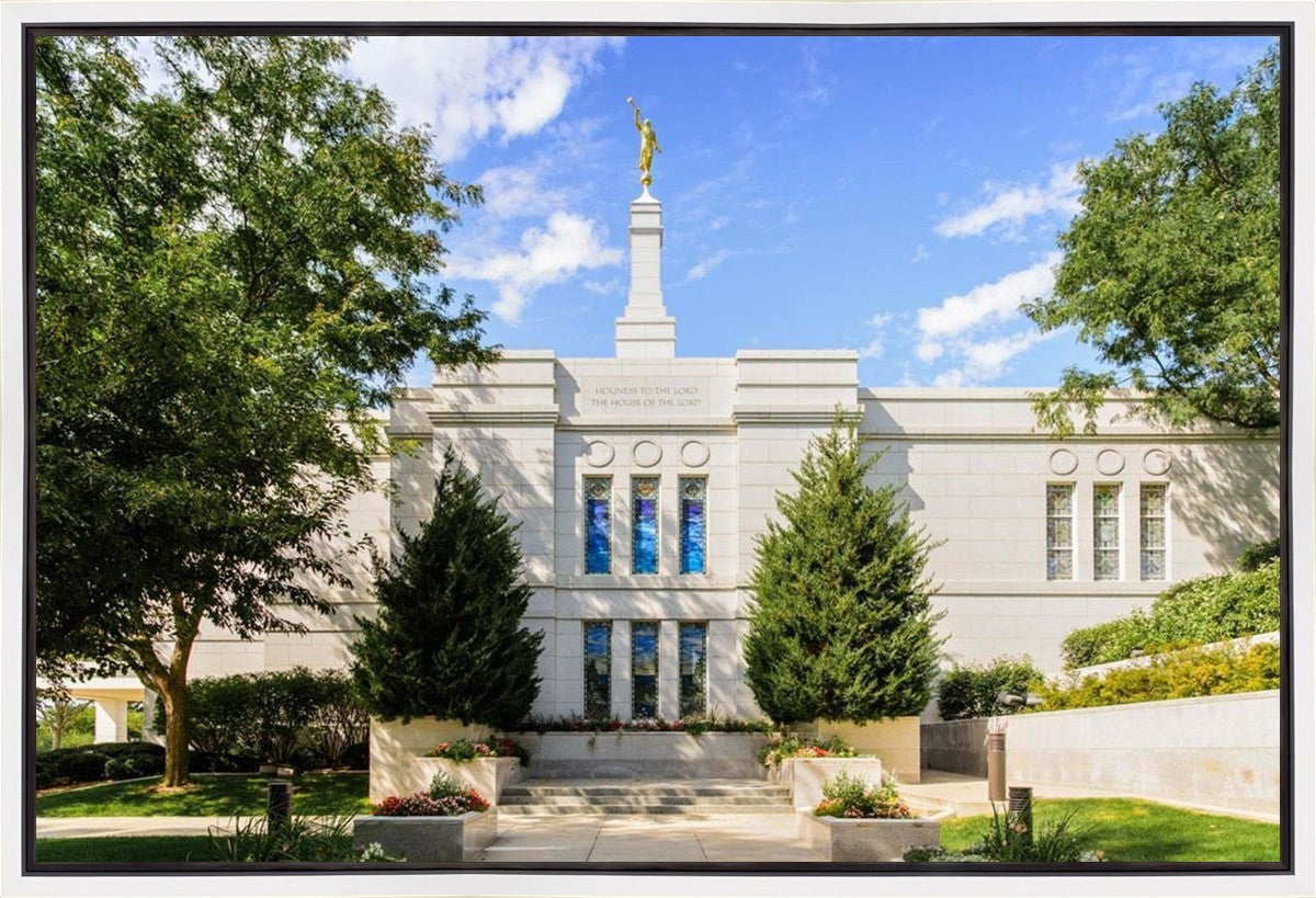 Winter Quarters Temple Summer Light Gallery Wrap