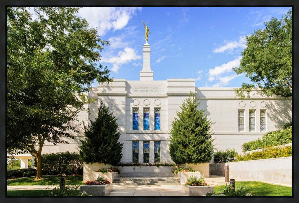 Winter Quarters Temple Summer Light Gallery Wrap