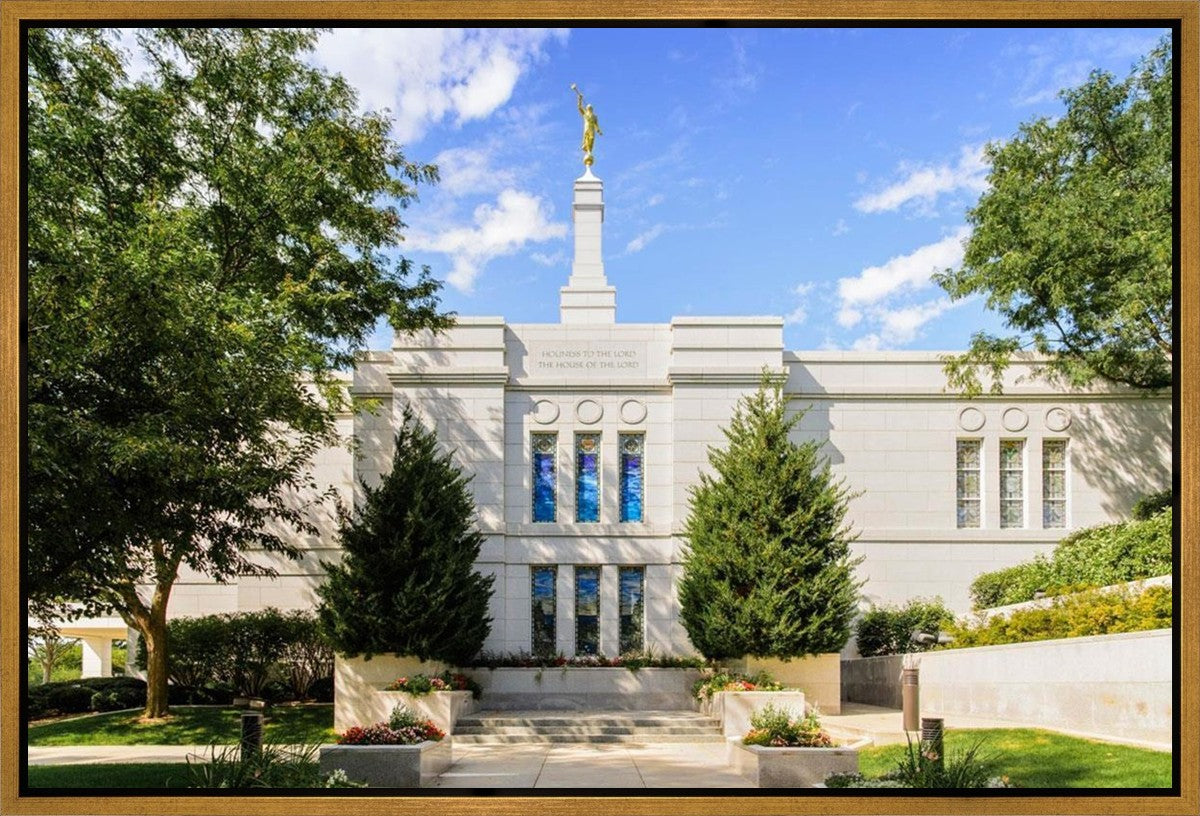 Winter Quarters Temple Summer Light Gallery Wrap