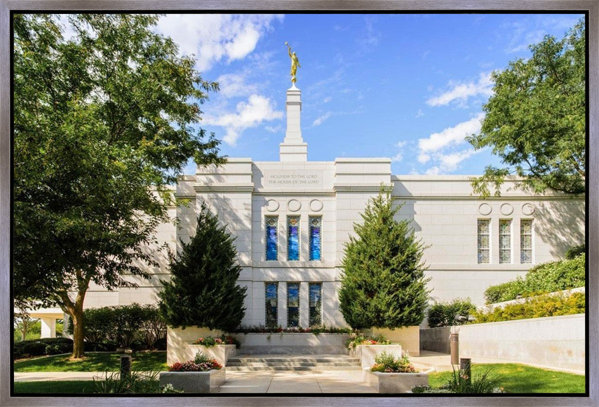Winter Quarters Temple Summer Light Gallery Wrap