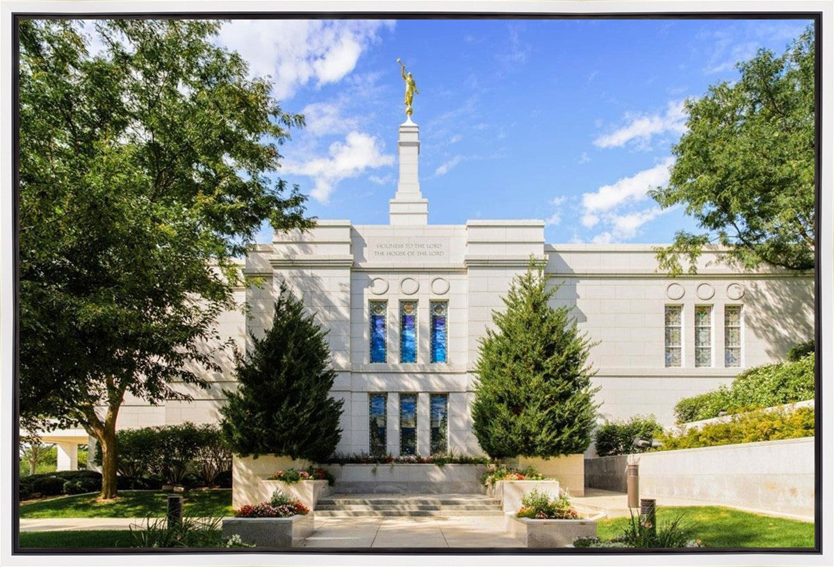 Winter Quarters Temple Summer Light Gallery Wrap