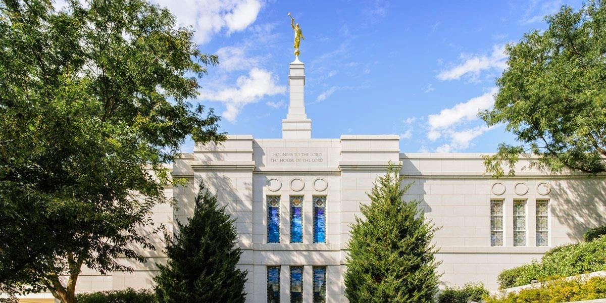 Winter Quarters Temple Summer Light Gallery Wrap