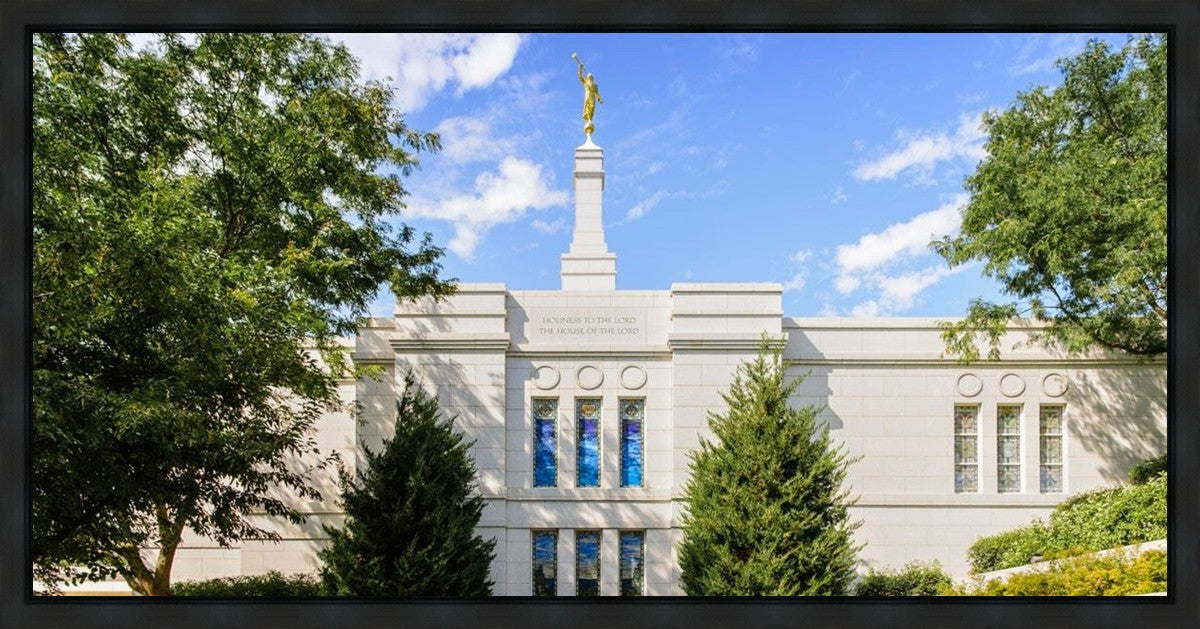Winter Quarters Temple Summer Light Gallery Wrap