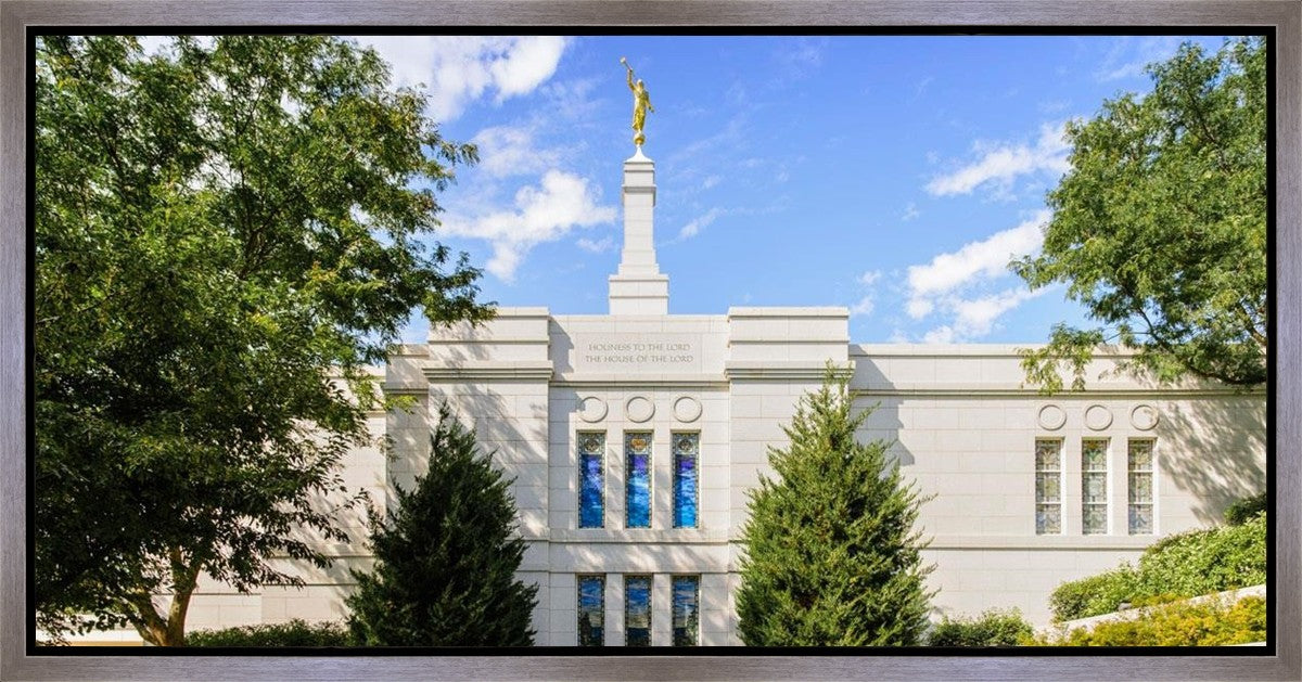 Winter Quarters Temple Summer Light Gallery Wrap