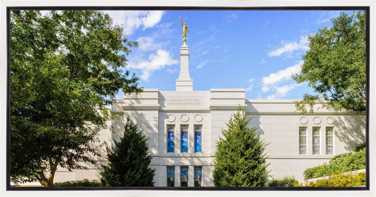 Winter Quarters Temple Summer Light Gallery Wrap