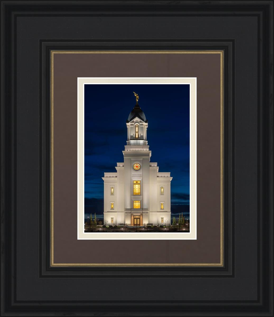 Cedar City Temple Eternal Light Vertical