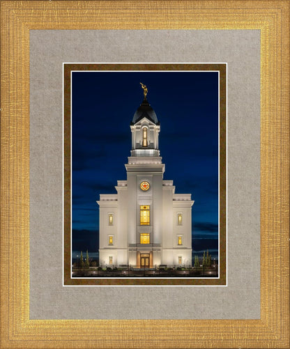 Cedar City Temple Eternal Light Vertical