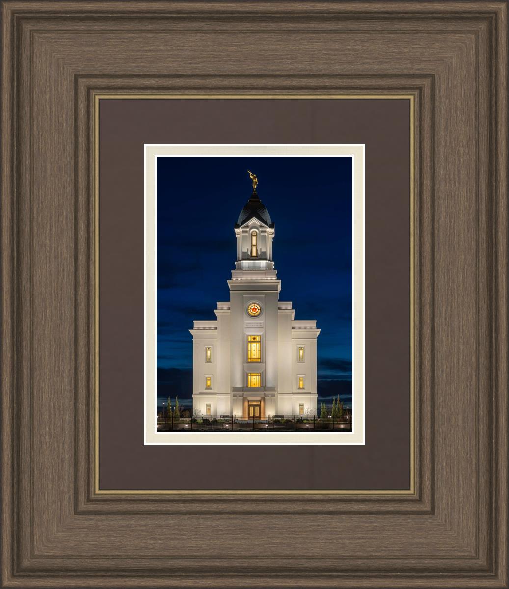 Cedar City Temple Eternal Light Vertical