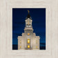 Cedar City Temple Eternal Light Vertical