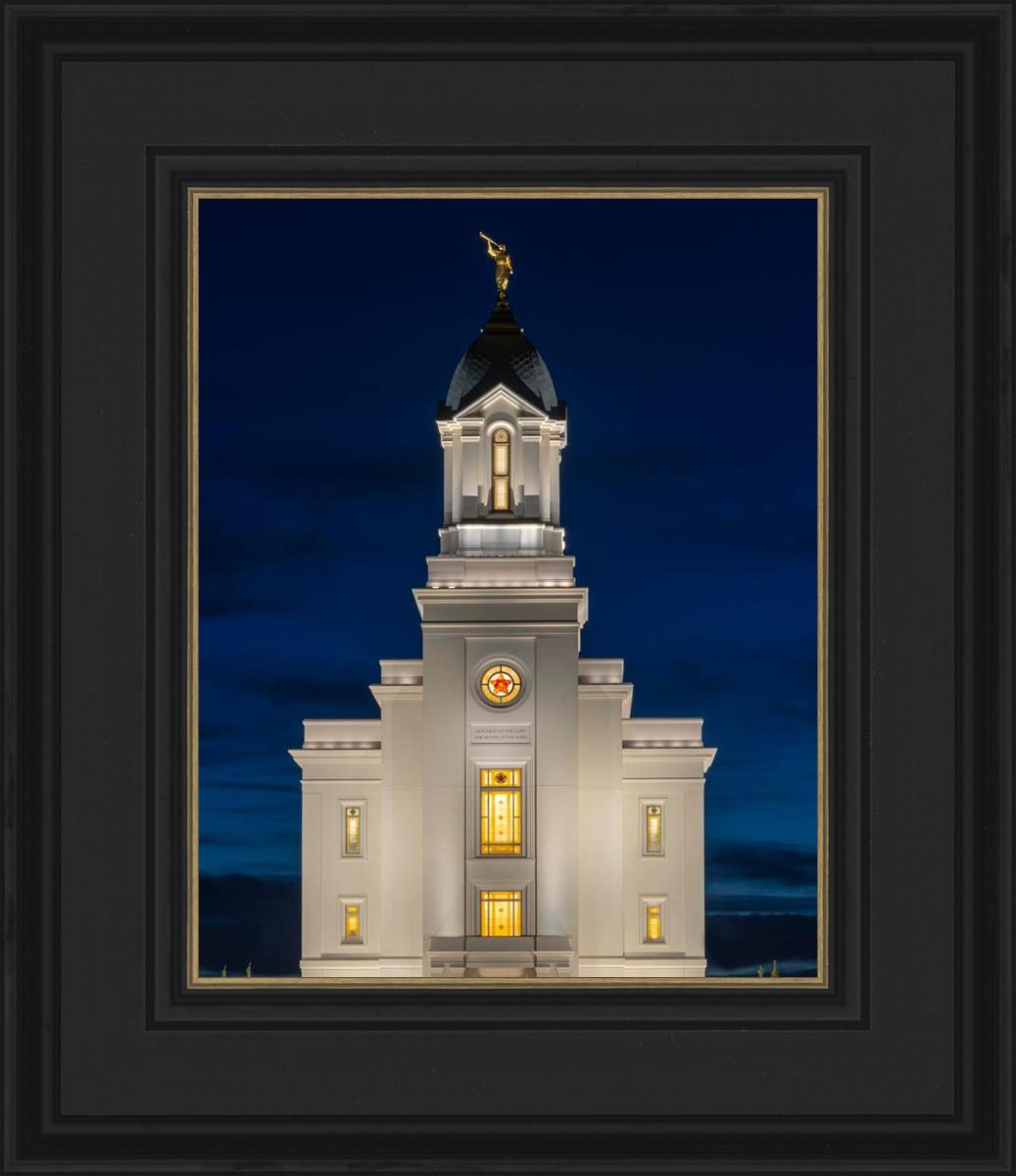 Cedar City Temple Eternal Light Vertical