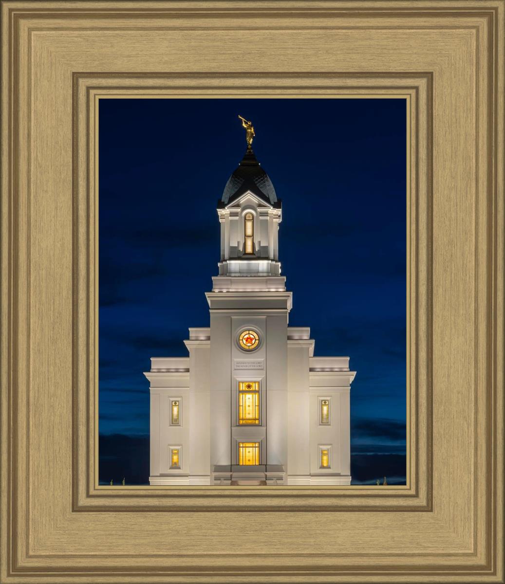 Cedar City Temple Eternal Light Vertical