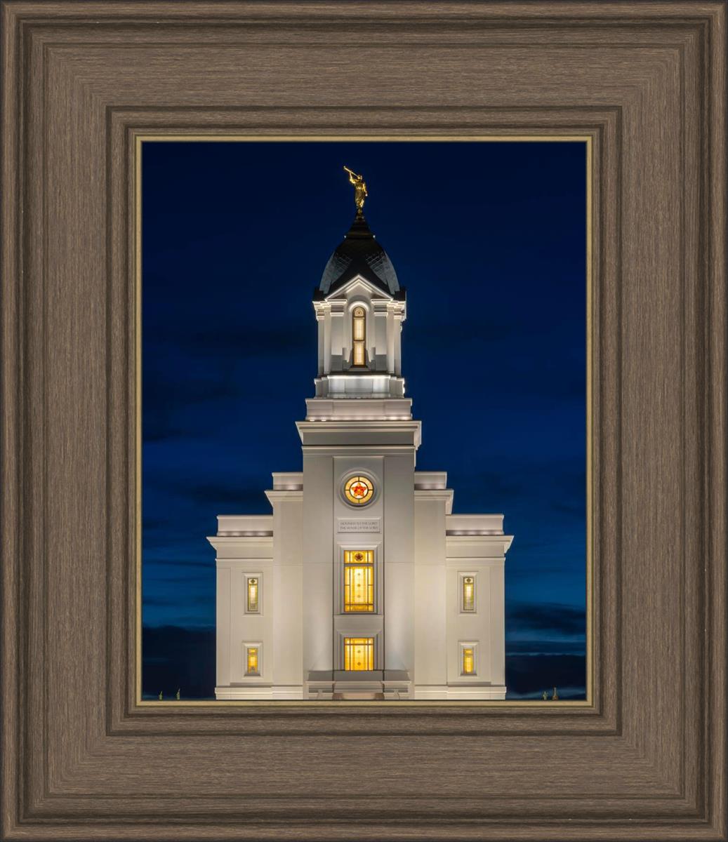 Cedar City Temple Eternal Light Vertical