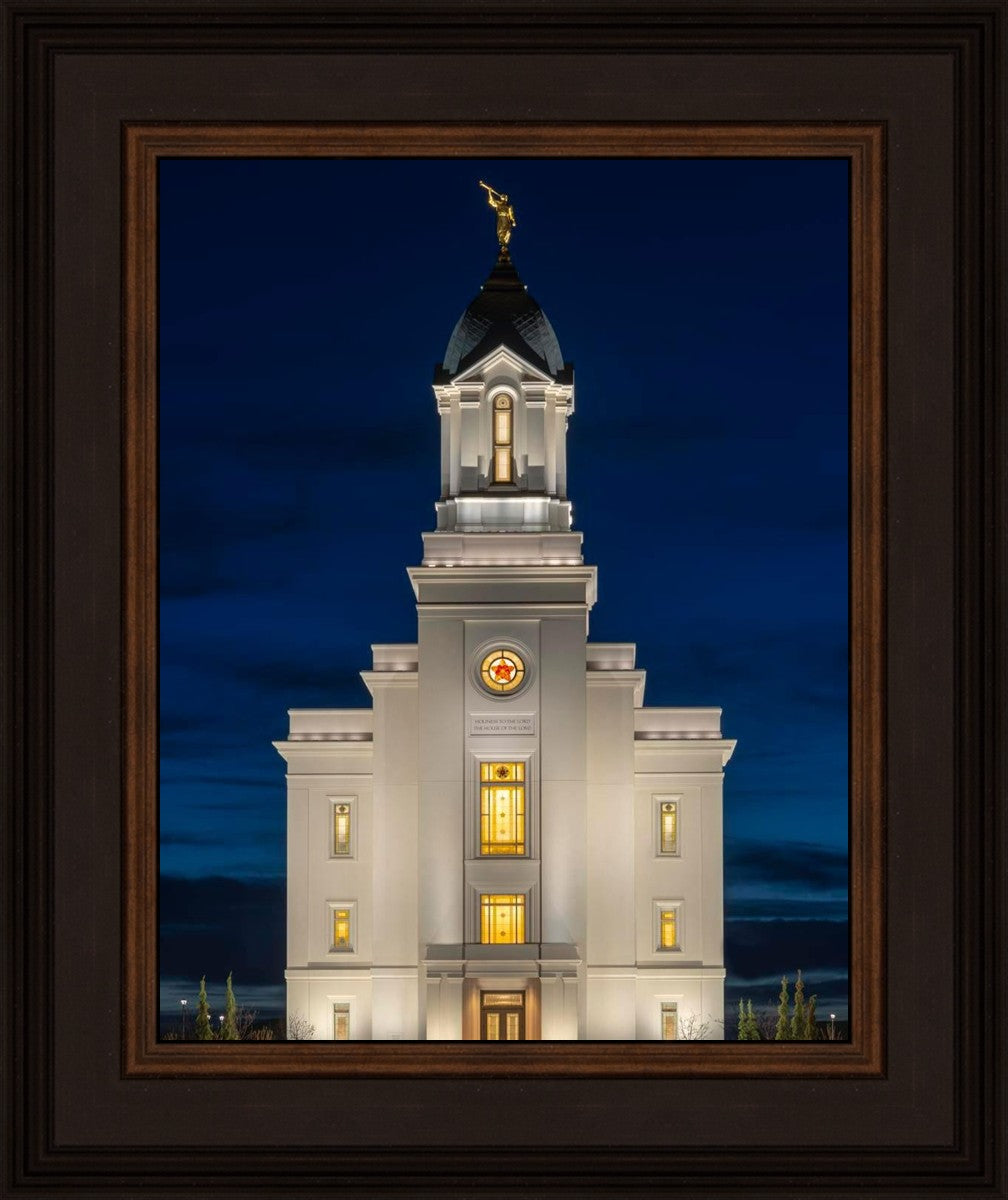 Cedar City Temple Eternal Light Vertical