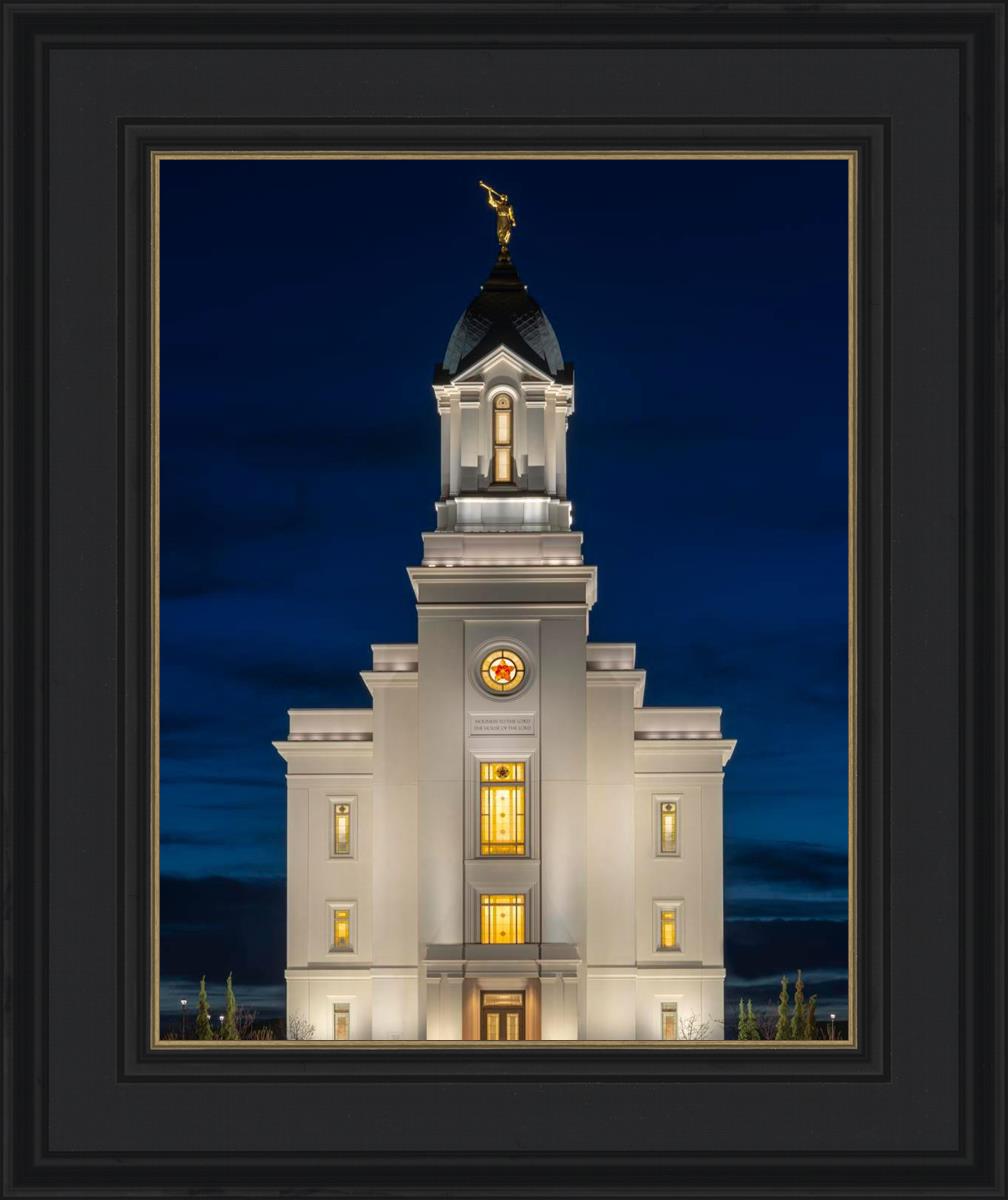 Cedar City Temple Eternal Light Vertical