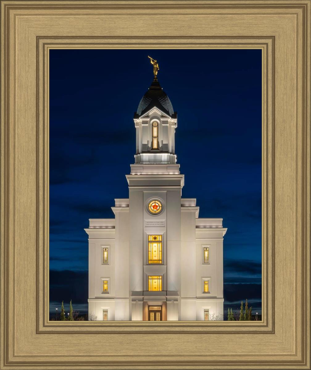 Cedar City Temple Eternal Light Vertical