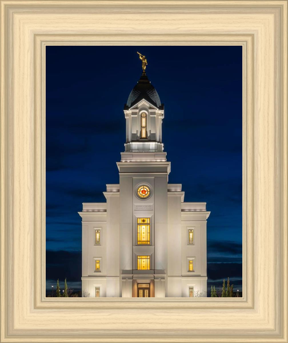 Cedar City Temple Eternal Light Vertical