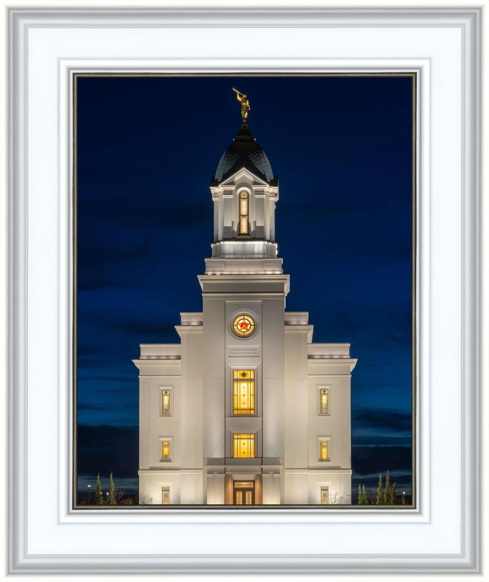 Cedar City Temple Eternal Light Vertical