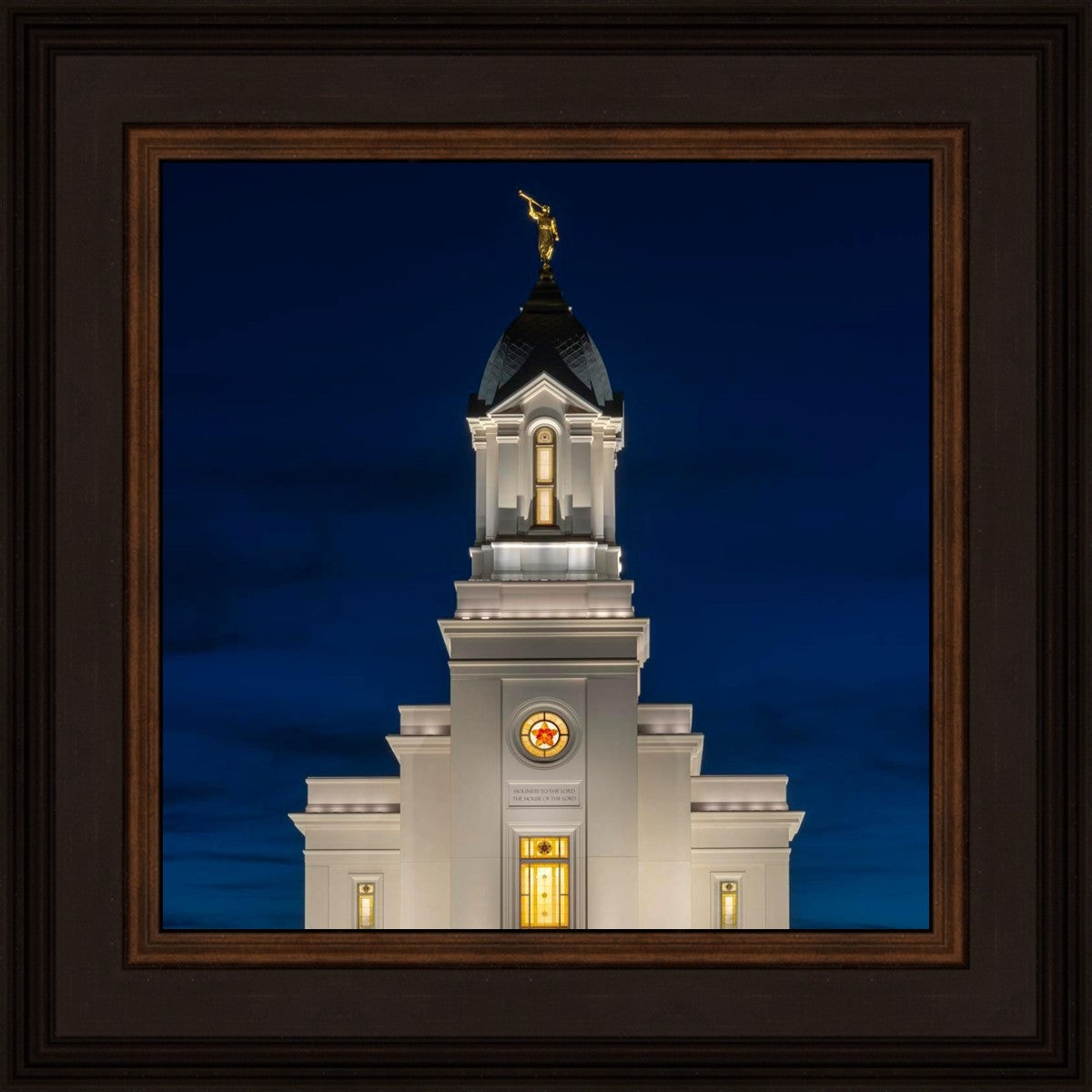 Cedar City Temple Eternal Light Vertical