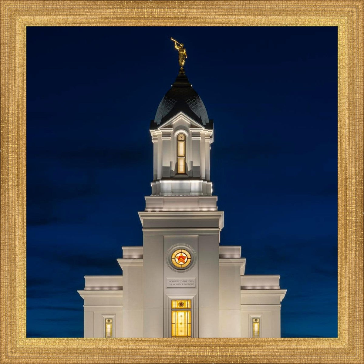 Cedar City Temple Eternal Light Vertical