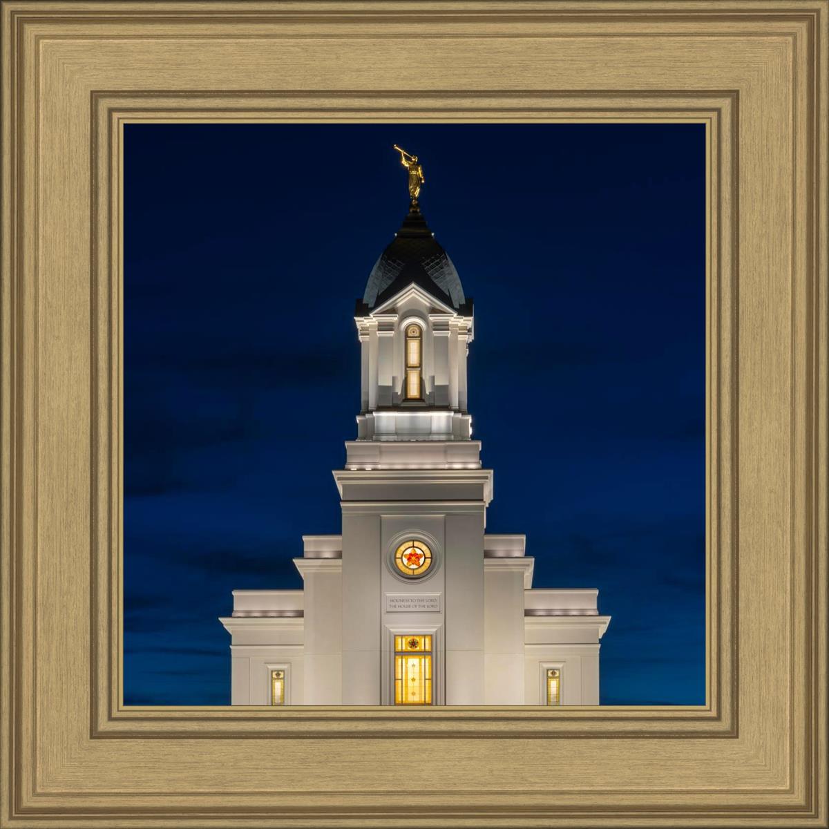 Cedar City Temple Eternal Light Vertical