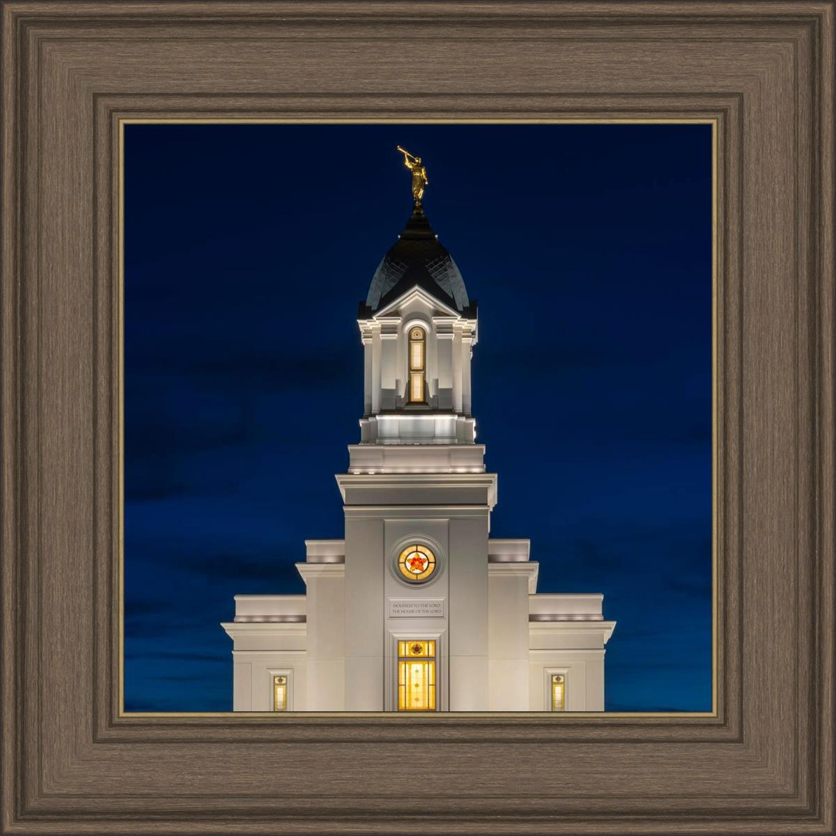 Cedar City Temple Eternal Light Vertical