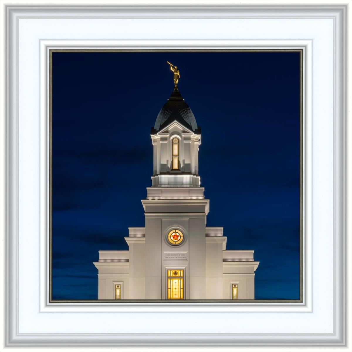 Cedar City Temple Eternal Light Vertical