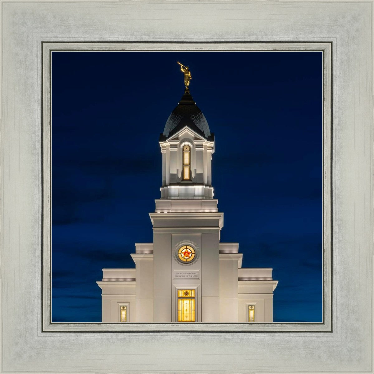 Cedar City Temple Eternal Light Vertical
