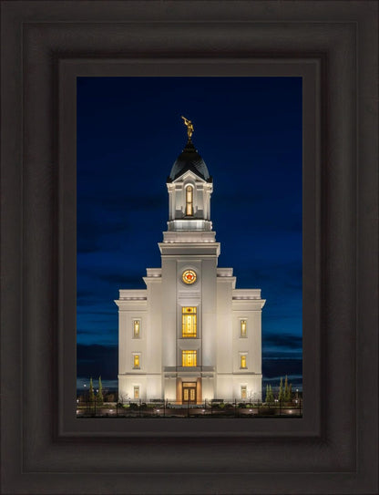 Cedar City Temple Eternal Light Vertical