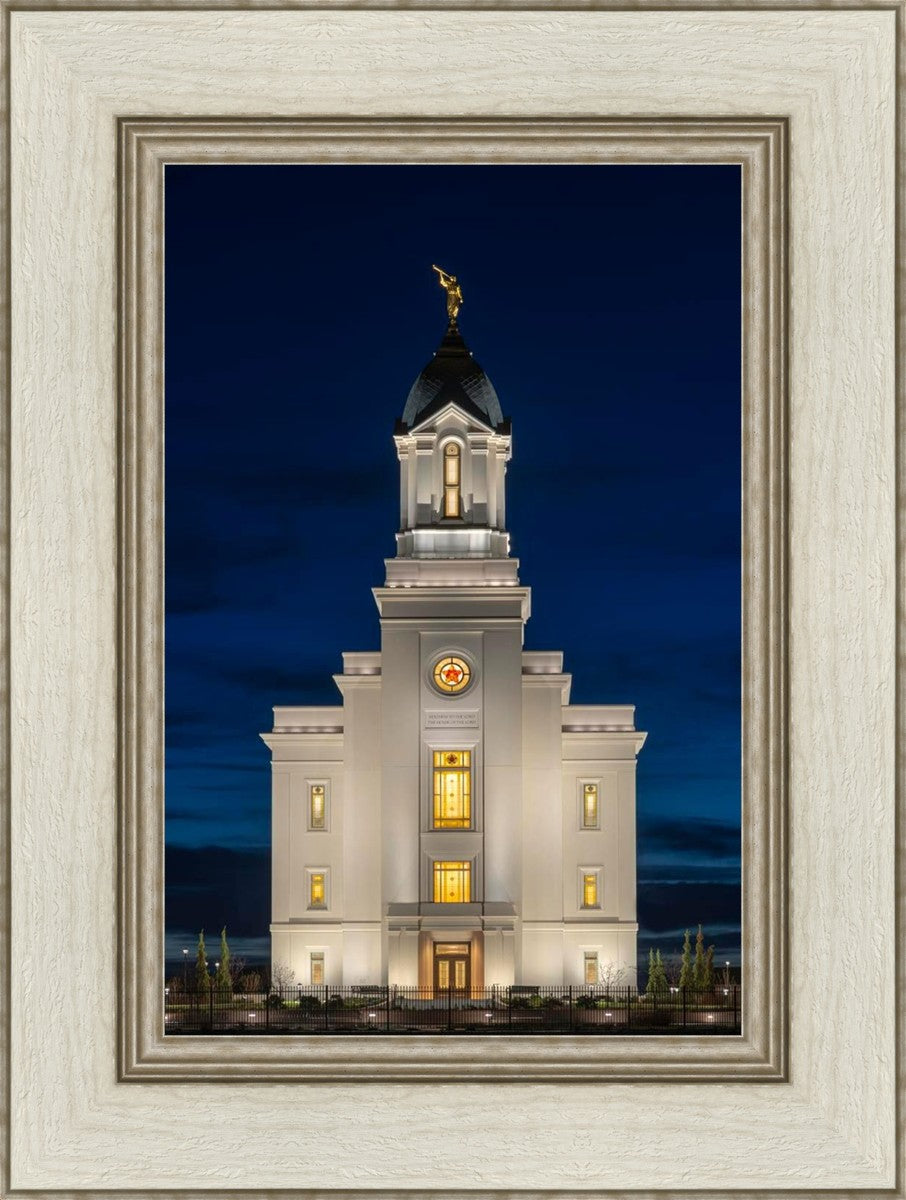 Cedar City Temple Eternal Light Vertical