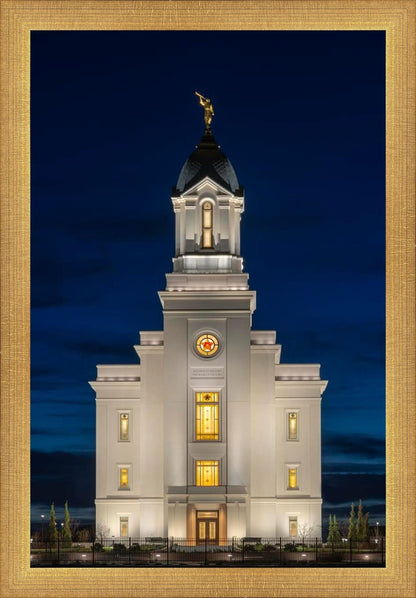 Cedar City Temple Eternal Light Vertical