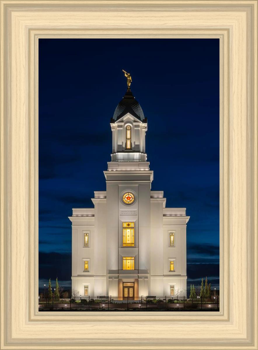 Cedar City Temple Eternal Light Vertical
