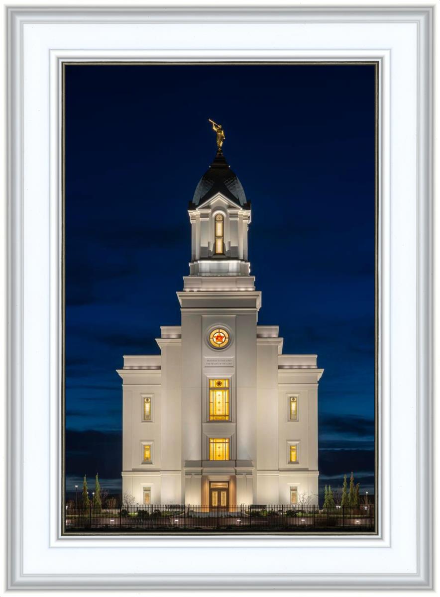 Cedar City Temple Eternal Light Vertical