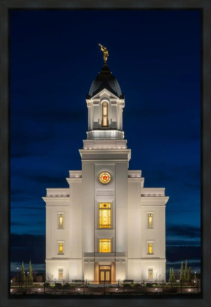 Cedar City Temple Eternal Light Vertical