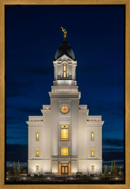 Cedar City Temple Eternal Light Vertical