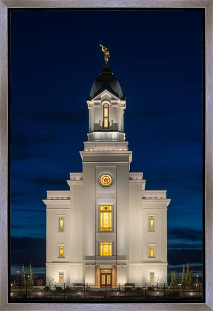 Cedar City Temple Eternal Light Vertical