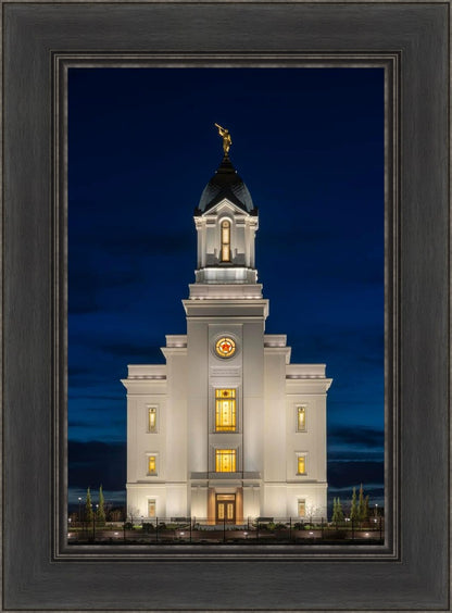 Cedar City Temple Eternal Light Vertical