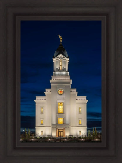 Cedar City Temple Eternal Light Vertical