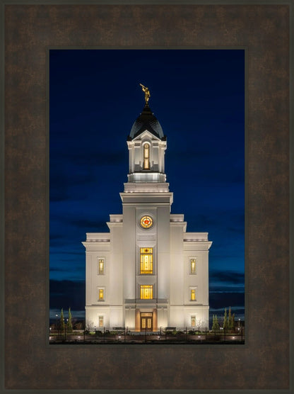 Cedar City Temple Eternal Light Vertical