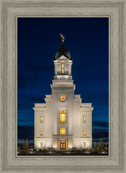 Cedar City Temple Eternal Light Vertical