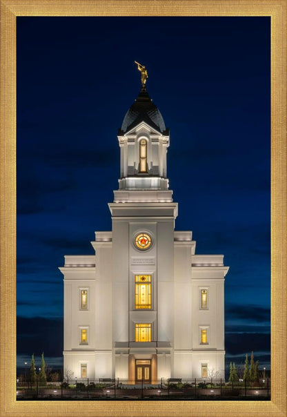 Cedar City Temple Eternal Light Vertical