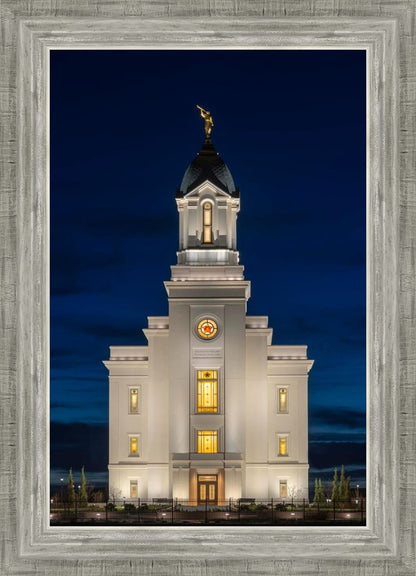 Cedar City Temple Eternal Light Vertical